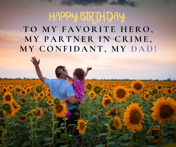 Birthday Wishes For Father From Daughter